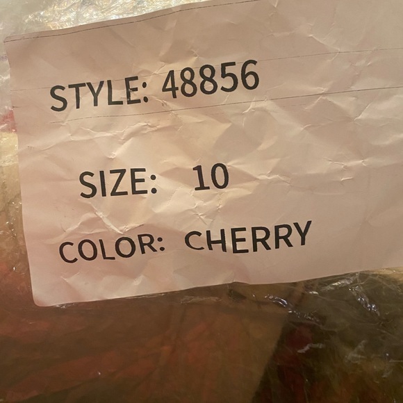 Mac Duggal Cherry Ball Gown - Picture 12 of 14